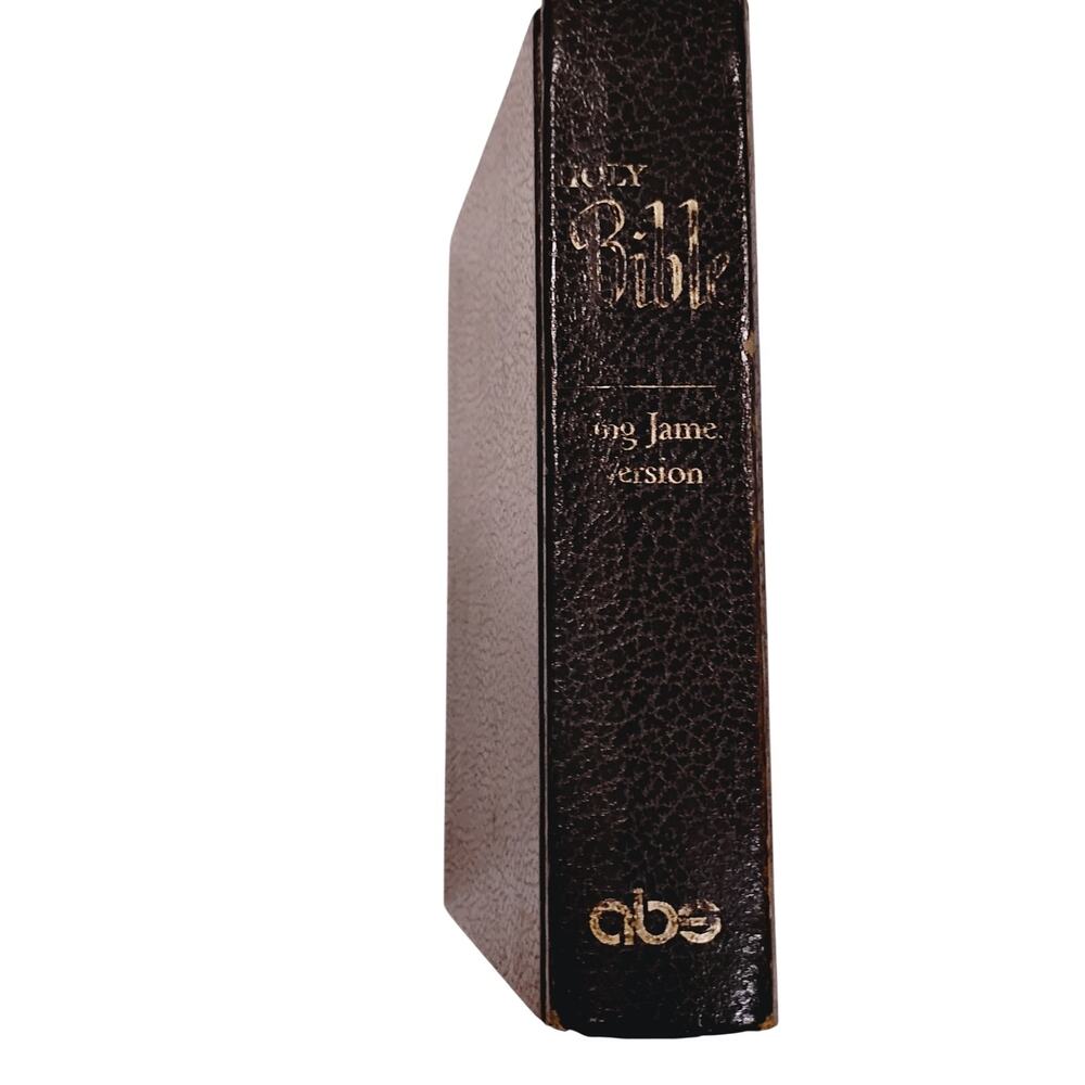 Vintage King James Version Holy Bible ABS Hardcover 00311